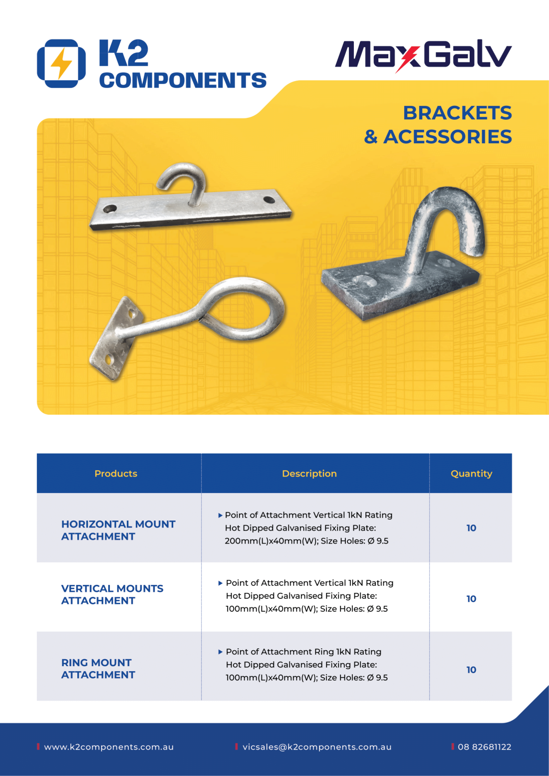Brackets & Acessories